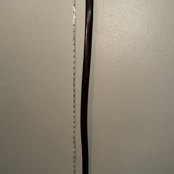 Hunts Club Brown Leather Belt Made in USA Size 40 - Picture 4 of 7